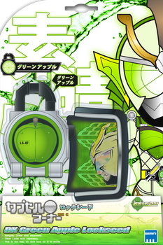 Green Apple Lockseed w Faceplate