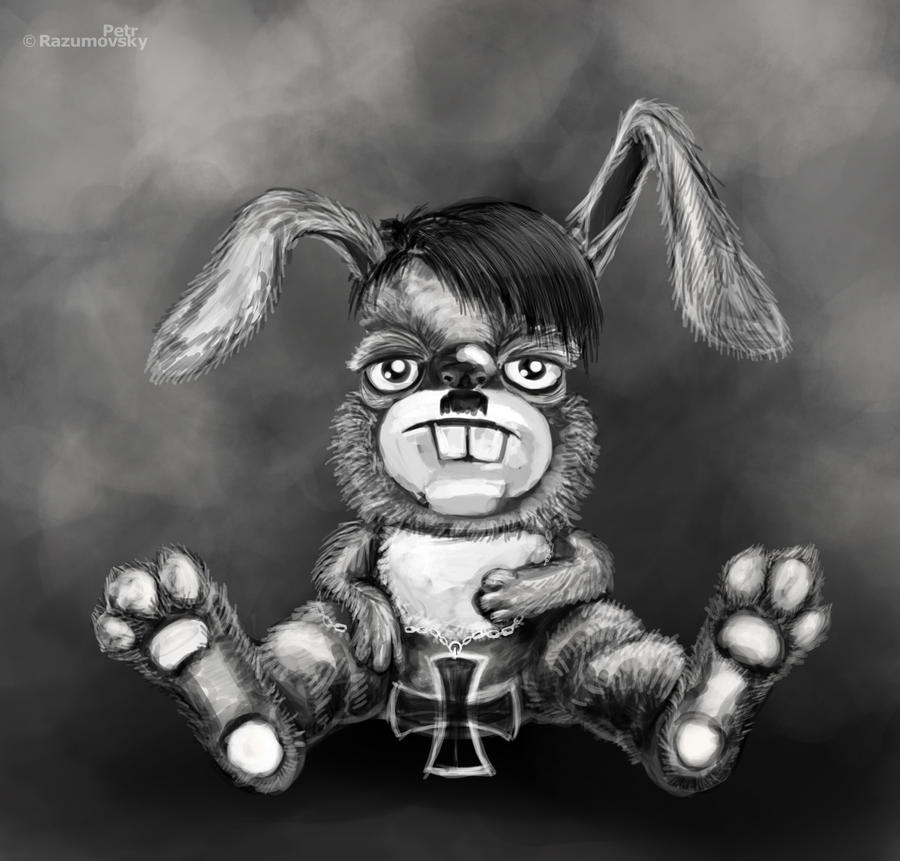 Heil rabbit by GraphPetr on DeviantArt
