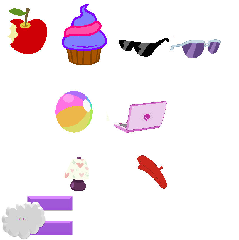 Random Mlp Objects by Xxberrcluody-eeveexX on DeviantArt