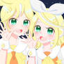 Happy birthday to Rin and Len!!