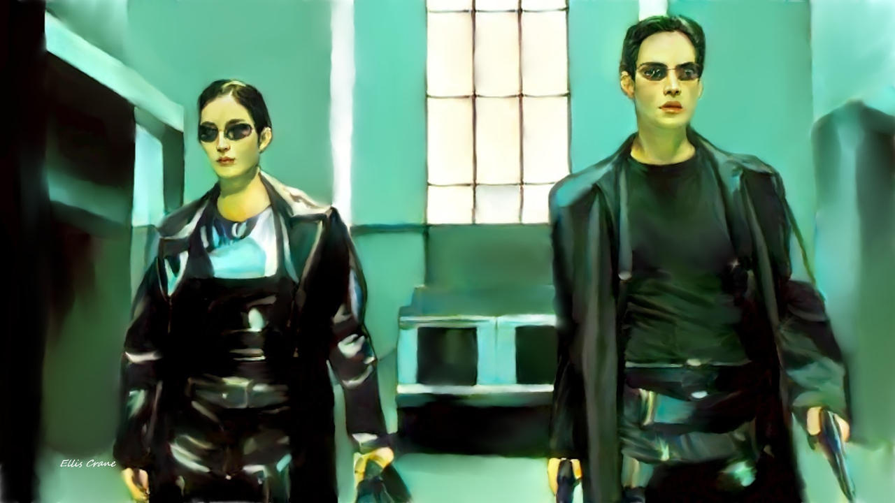 Neo and Trinity - The Matrix by EllisC50 on DeviantArt