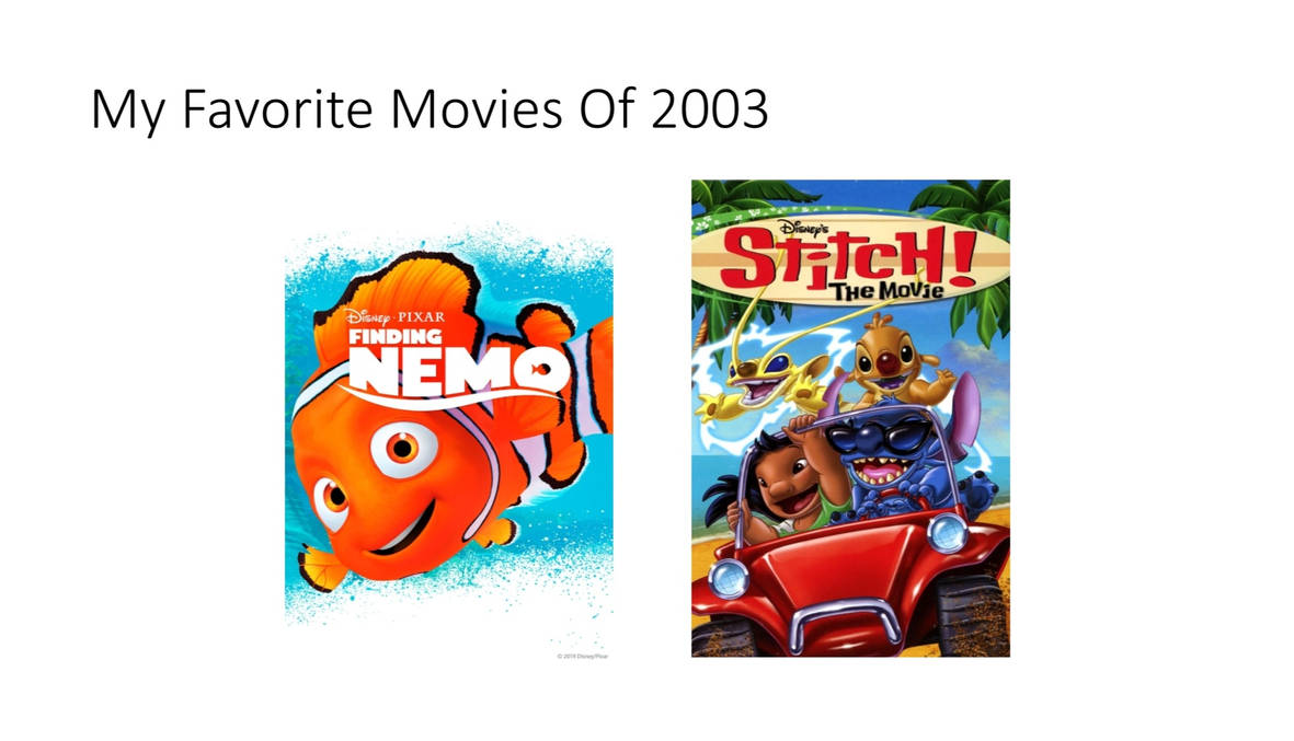 My Favorite Movies Of 2003 by NickThePixarFan09 on DeviantArt