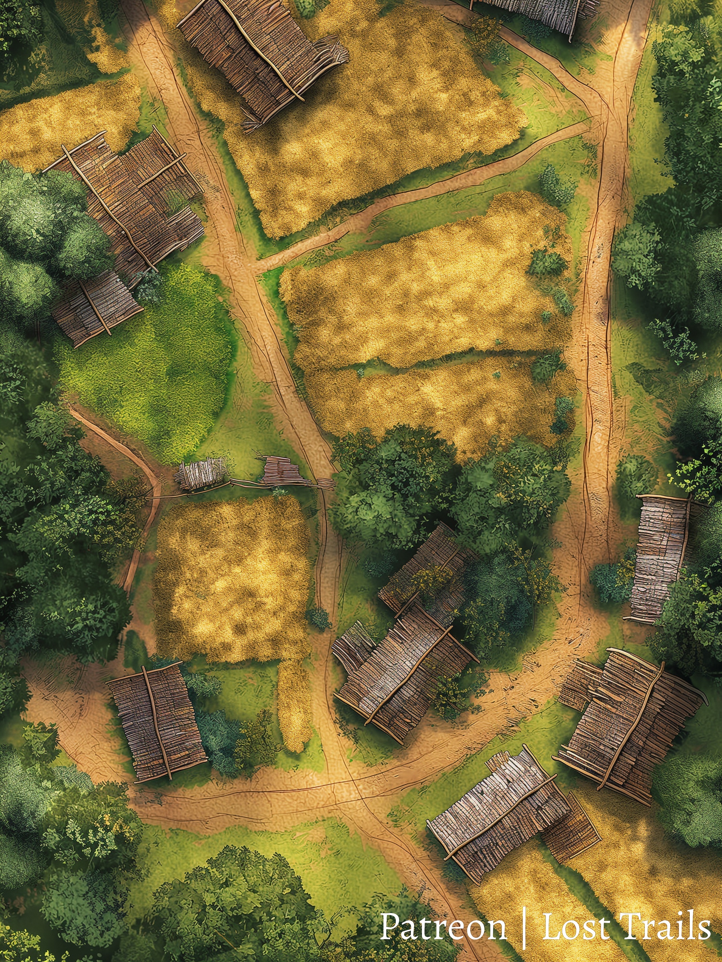 Butchery Battle Map Farms Battlemap by LostTrailsMaps on DeviantArt