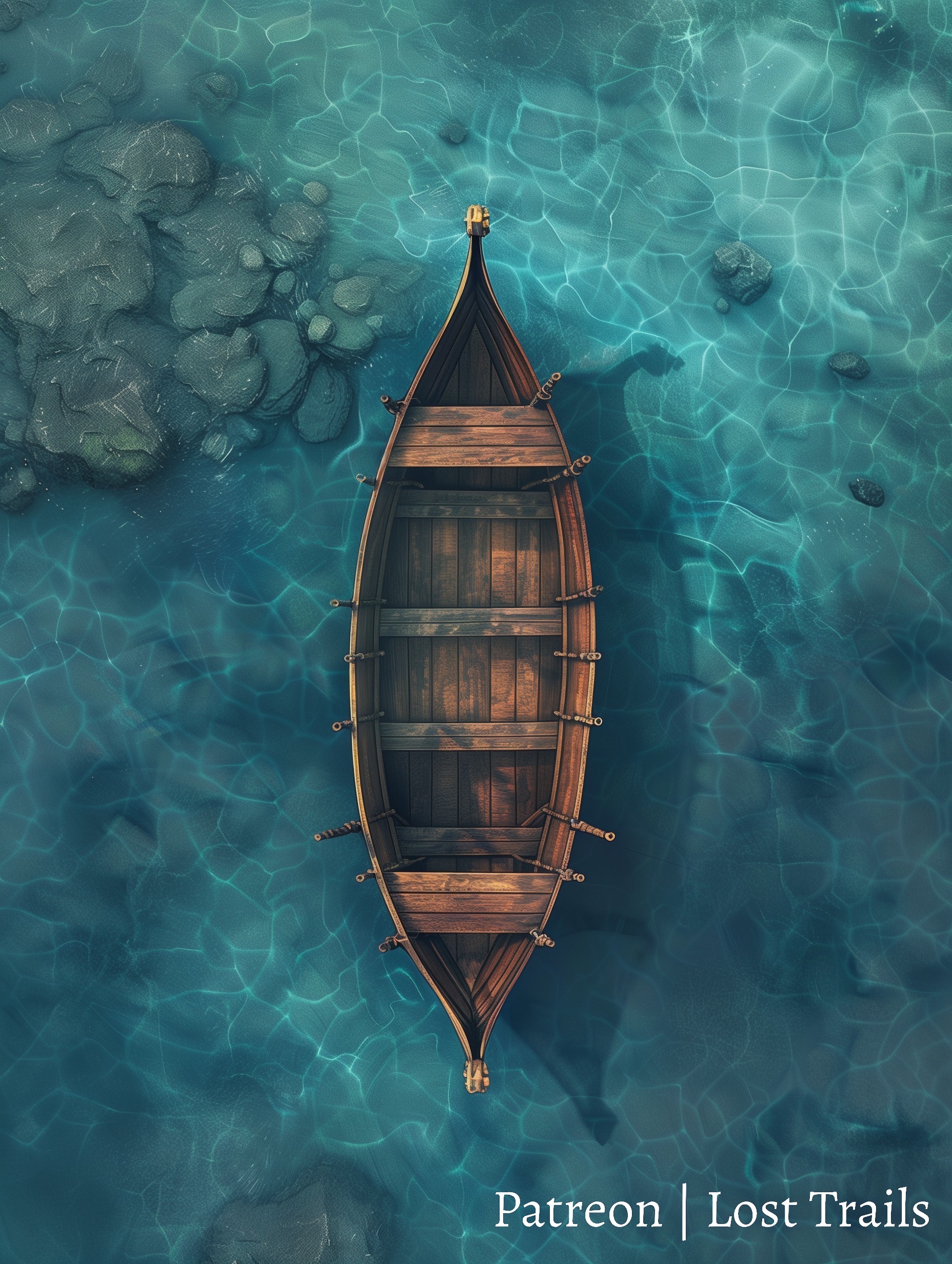Battle Map Raft Boat Battlemap by LostTrailsMaps on DeviantArt