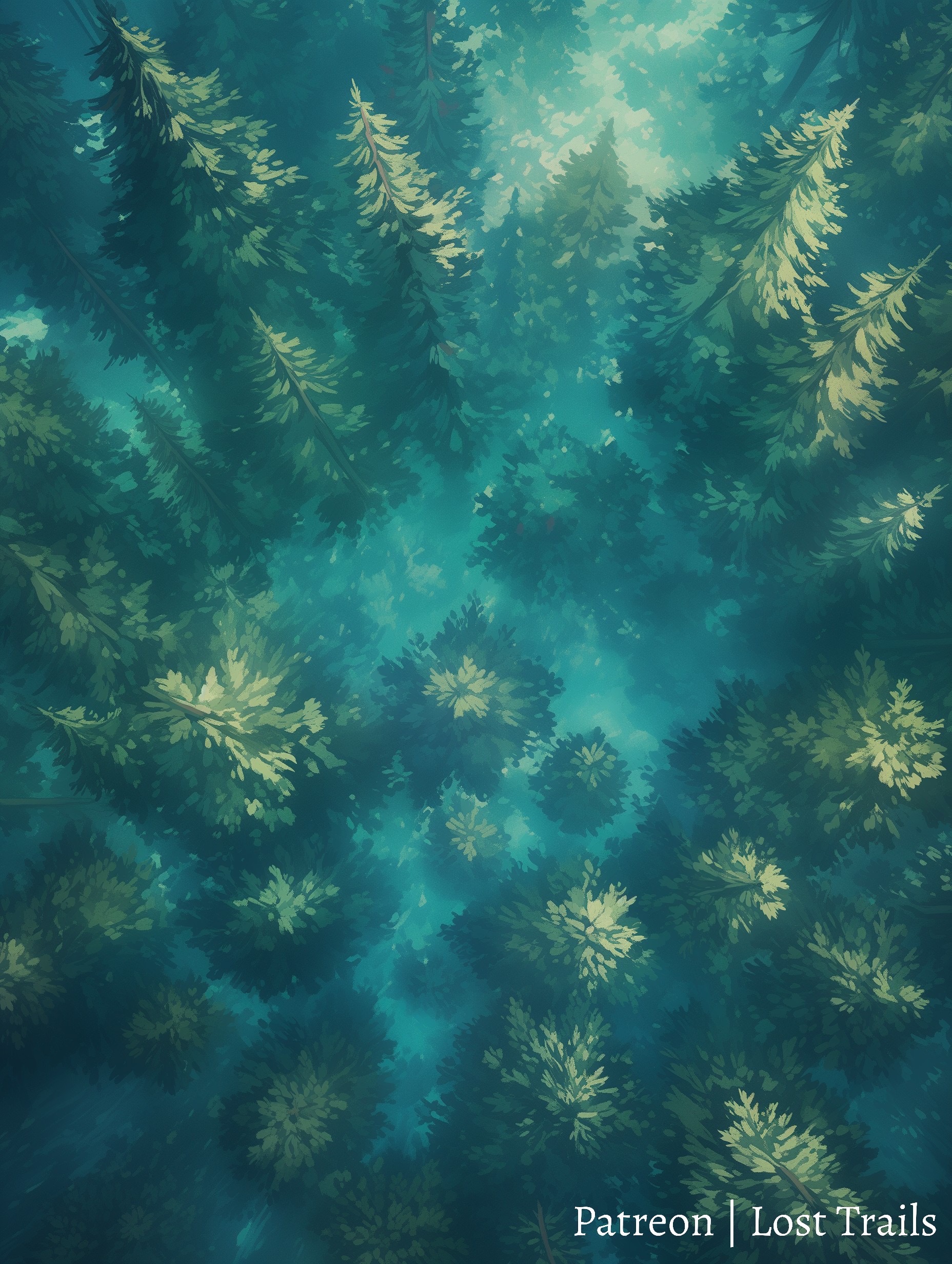 Forest Battlemap by LostTrailsMaps on DeviantArt