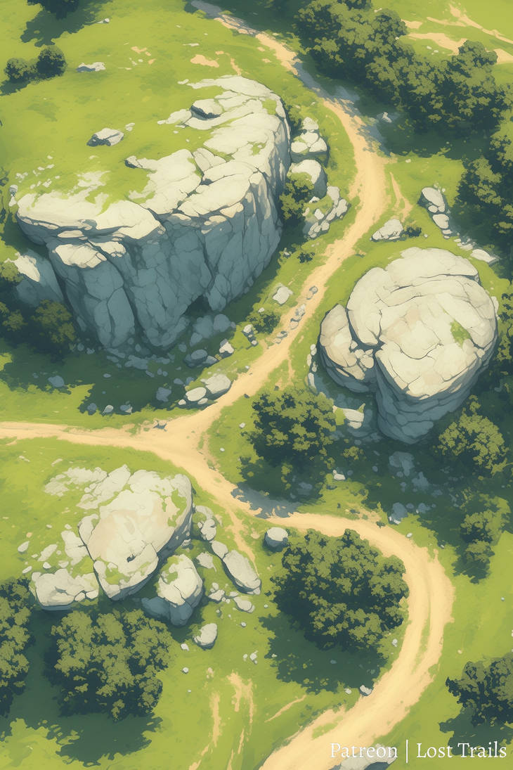 Cliffs Battlemap by LostTrailsMaps on DeviantArt