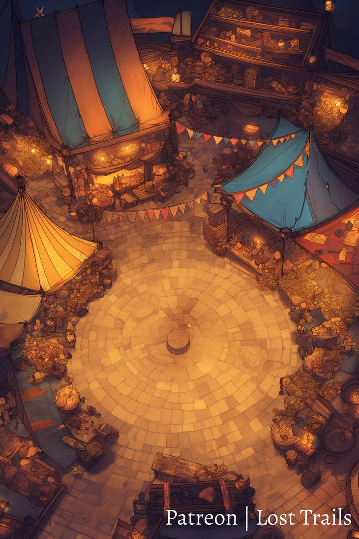 Butchery Battle Map Markets Battlemap by LostTrailsMaps on DeviantArt