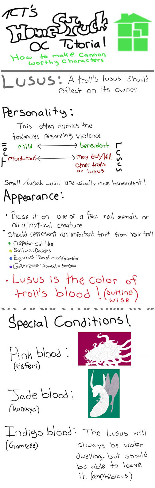 Homestuck Model Tutorial Homestuck OC Tutorial part 2 - Lusii by The-Infamous-TCT on DeviantArt