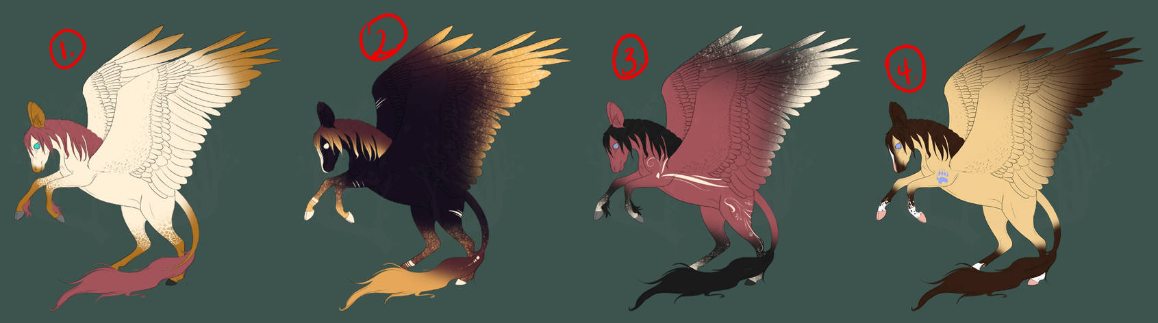 Pegasus Adopts (4/4) AVAILABLE