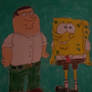 Peter Griffin and SpongeBob