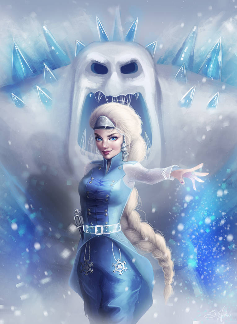 Warrior Elsa by SandraWinther on DeviantArt Warrior Elsa by SandraWinther on DeviantArt