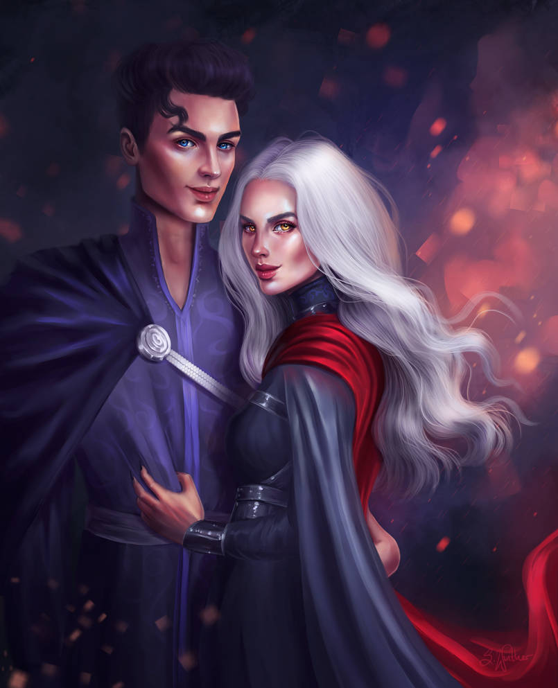 Dorian and Manon by SandraWinther on DeviantArt.