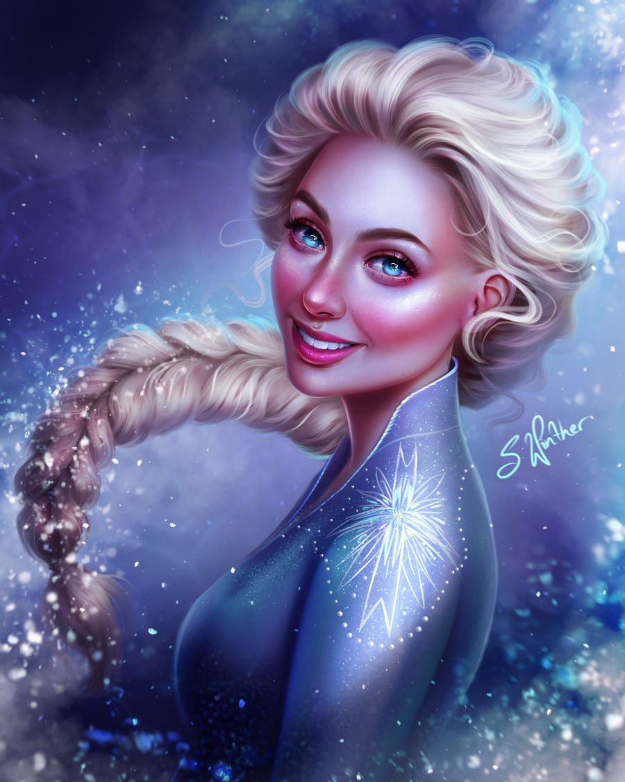 Elsa by SandraWinther on DeviantArt