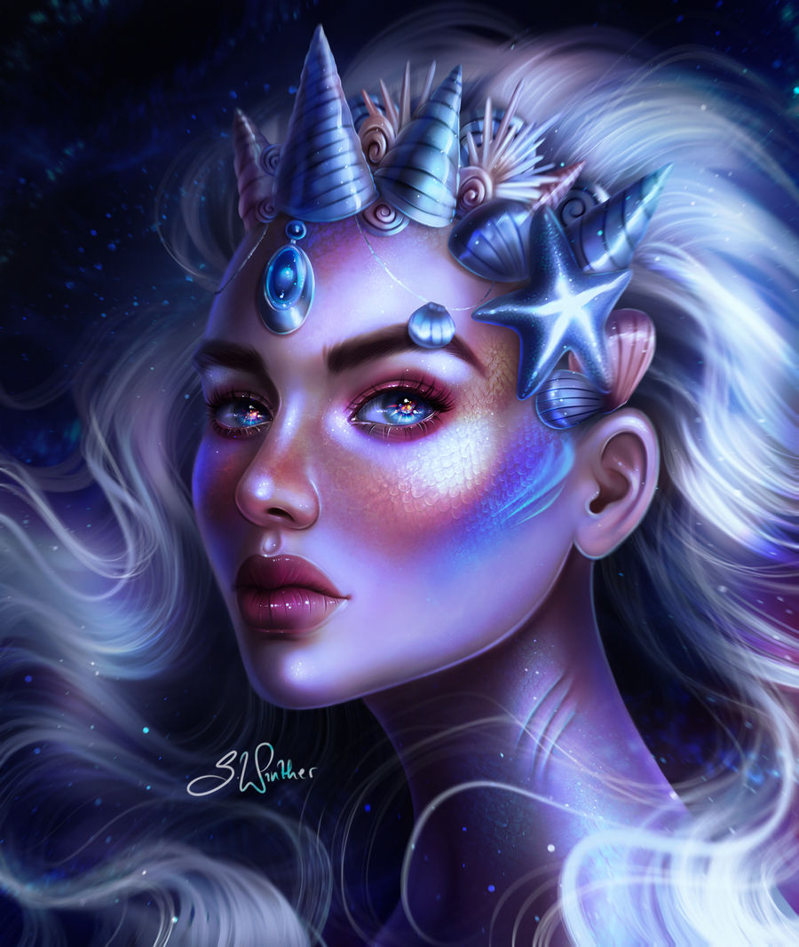 Mermaid by SandraWinther on DeviantArt