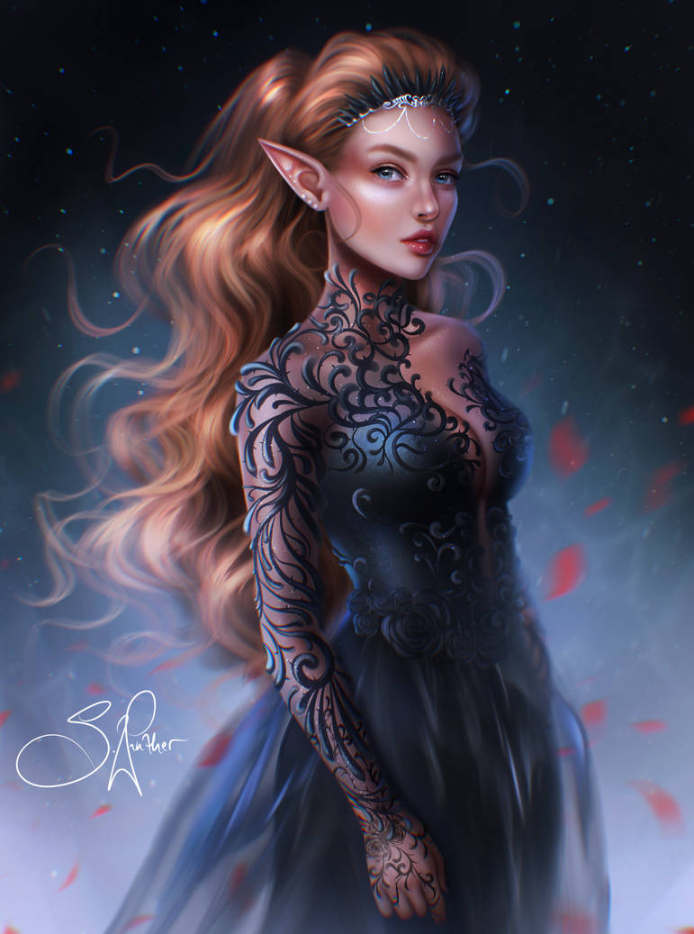 Feyre Archeron by SandraWinther on DeviantArt