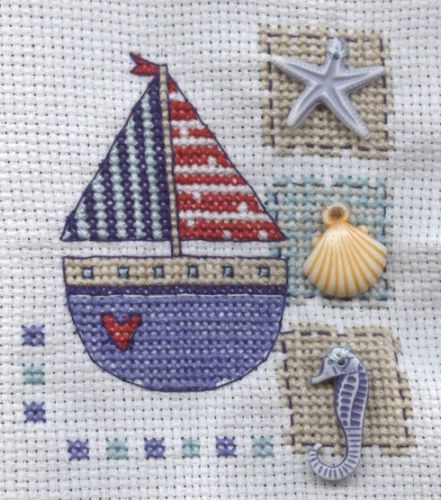 Boat and seaside charms