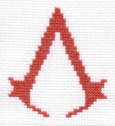 Assassin's Creed cross stitch