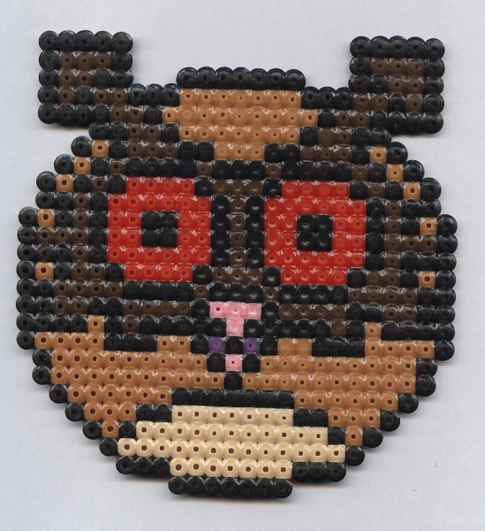 Hama Bead Hoothoot