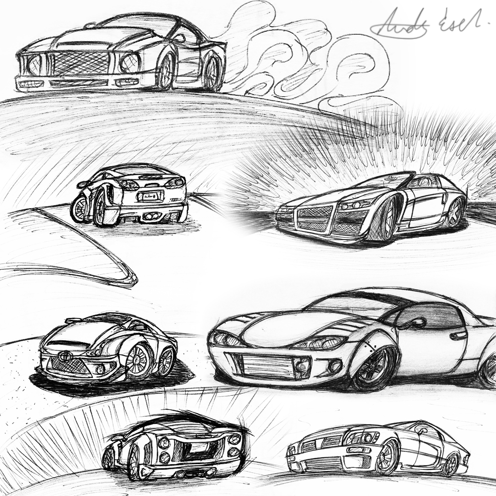 Car Sketches