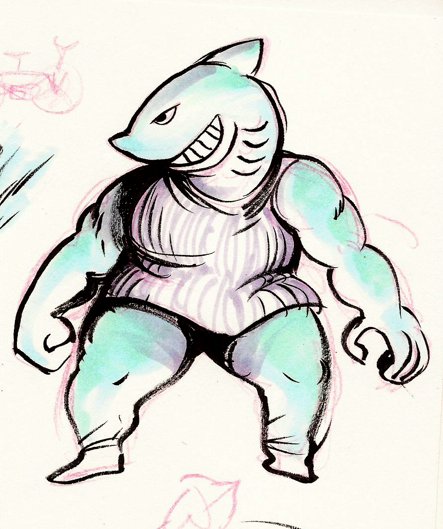 shark lady