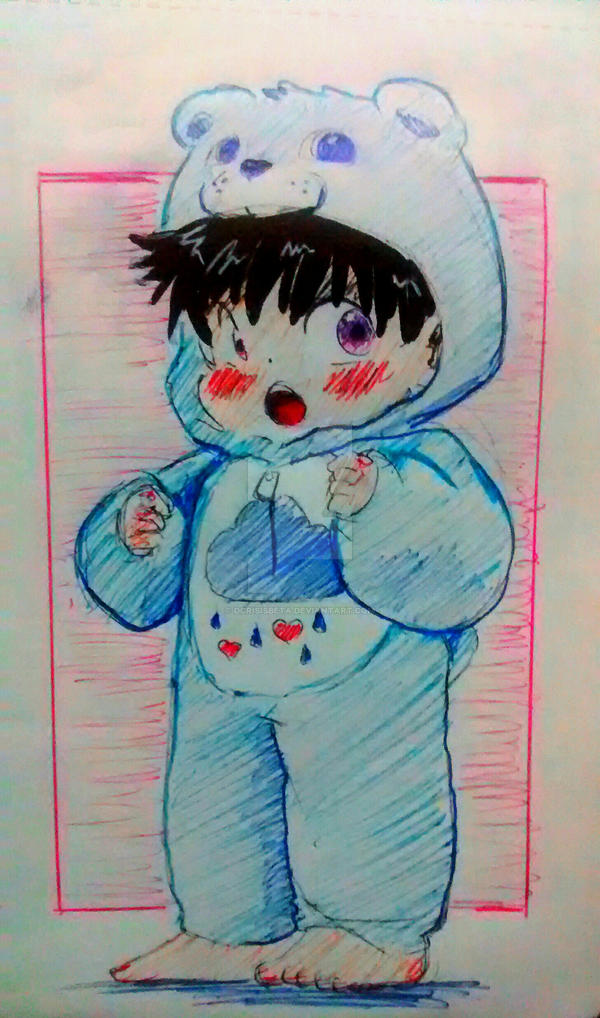 Max - Grumpy Care bear onesie by dcrisisbeta on DeviantArt