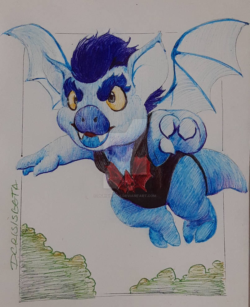 Commission - Imp flying by dcrisisbeta on DeviantArt