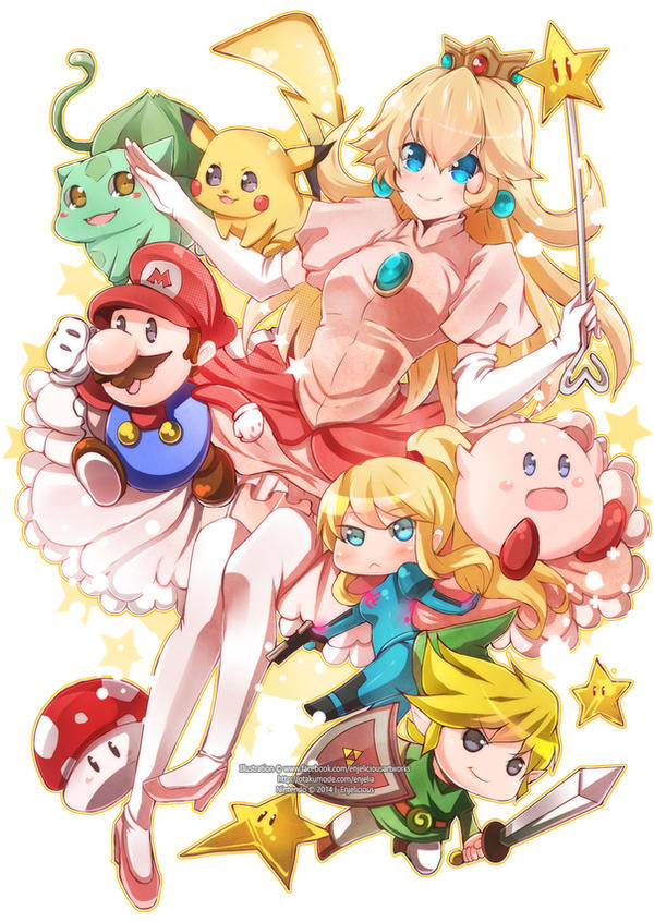 Nintendo by enjelia Nintendo by enjelia