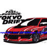 mitsubishi evo TOKYO DRIFT