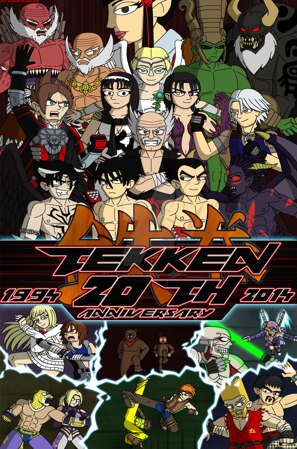 TEKKEN 2 - Iron Fist Tournament 2 Group Picture by Hyde209 on DeviantArt