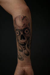 right inner forearm