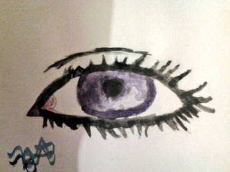 Purple eye