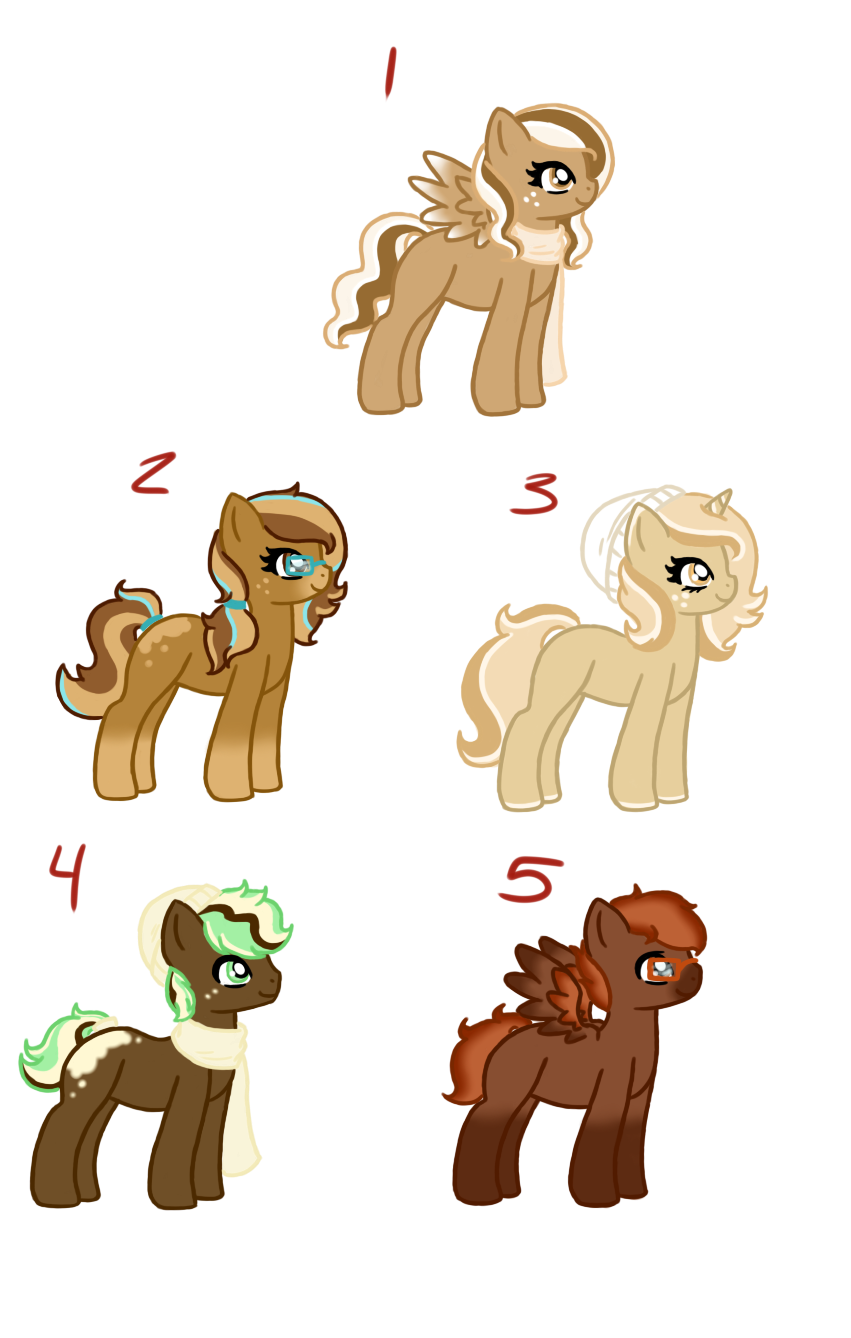 Coffee Pony Adopts - [1 Open]