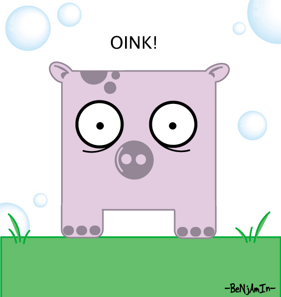 Pig Says OINK...