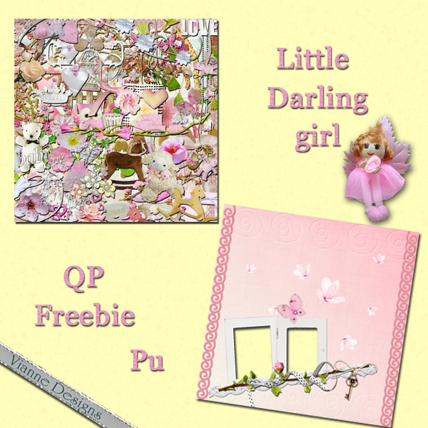 Little Darling girl freebie