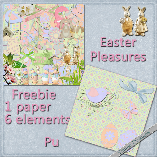 Easter Pleasures freebie