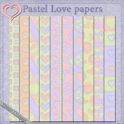 Pastel Love papers