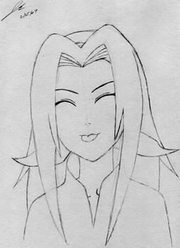 Sakura Pencil Sketch