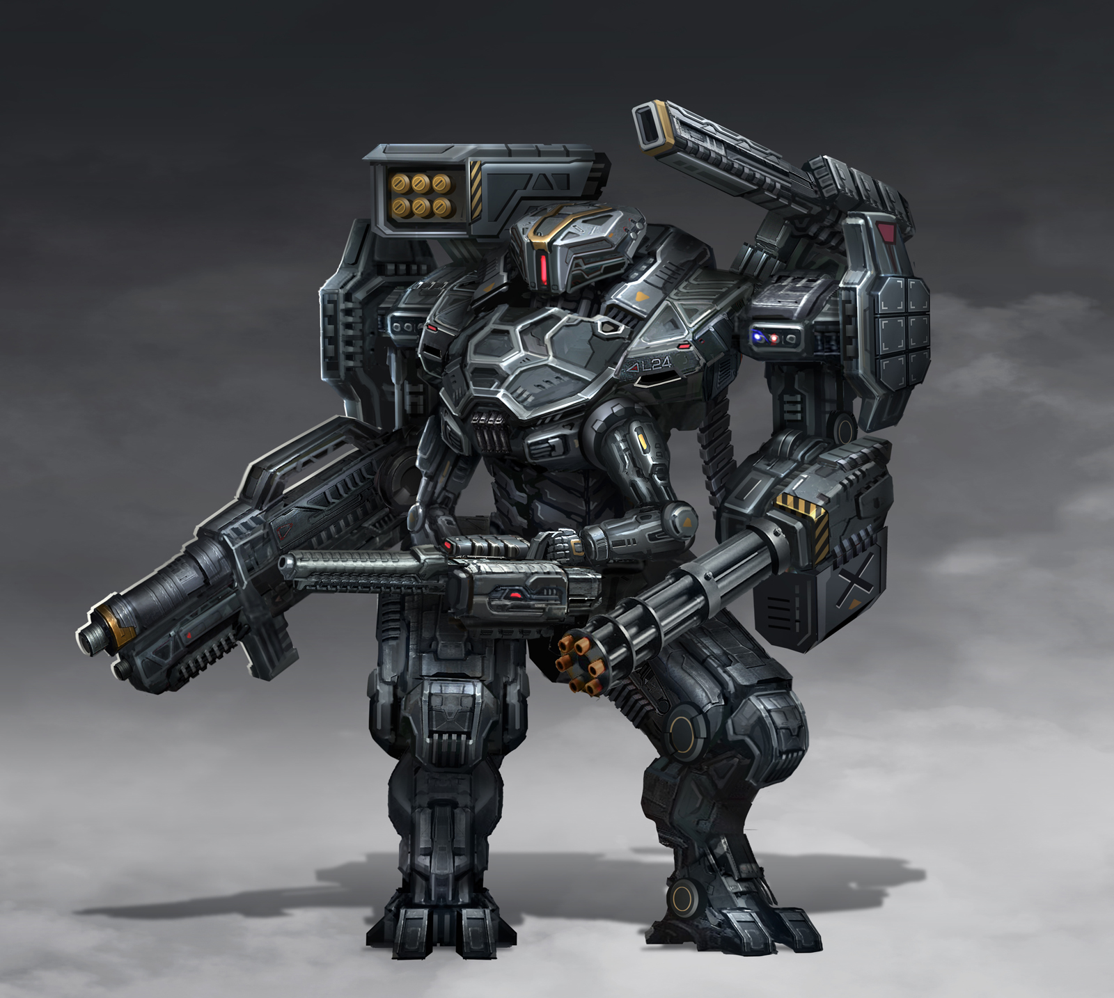 Mecha Side Mech by AlienTan on DeviantArt