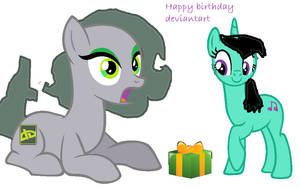 Mlp- HAPPY BIRTHDAY DEVINATART!