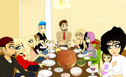 Thanksgiving Dinner with The Ryders! by xLovelyRainCloudx