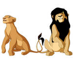 Brother And Sister Nala And Mheetu By Missaudi-d by MissAudi-TLK