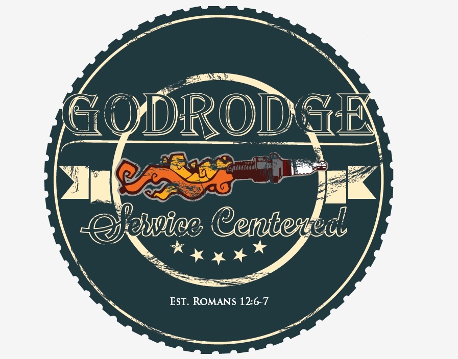 Godrodge Service Shop Logo and Sign