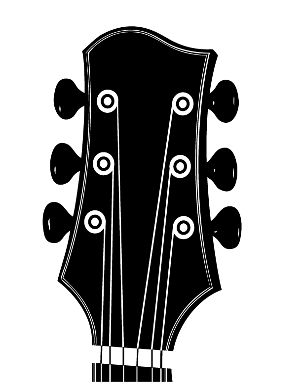 Guitar Head Free Vector by MaxDaMonkey on DeviantArt Guitar Head Free Vector by MaxDaMonkey on DeviantArt