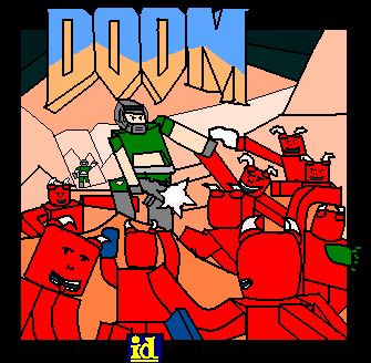 Doom Cover Roblox Style By Ariq333 On Deviantart - doom theme roblox id