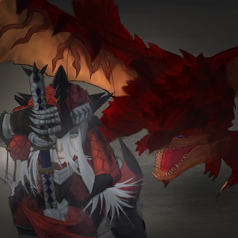 Rathalos Armor _ LongSword by Azemiya on DeviantArt