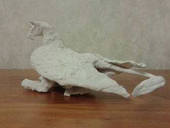 Gryphon Clay Sculpture