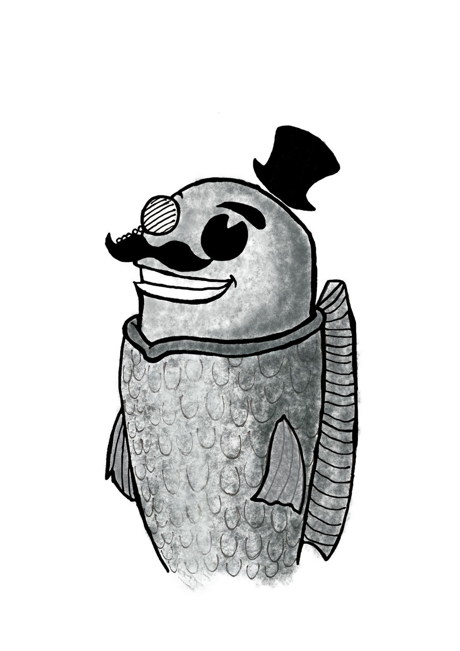 Mr Fish by PeroxideBlond on DeviantArt