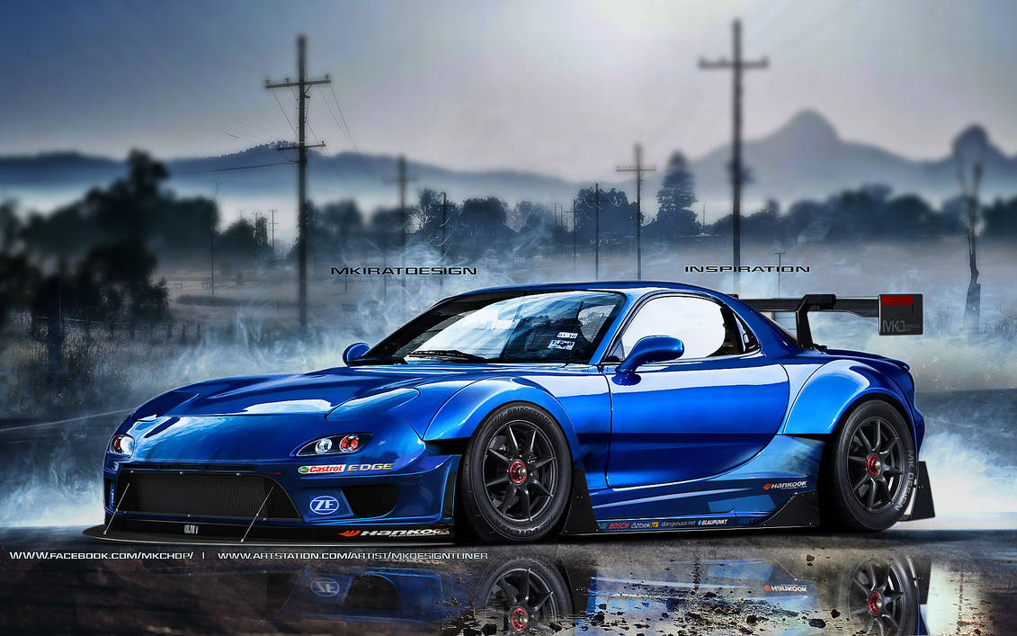 Mazda Rx7 by mkdesigntuner on DeviantArt
