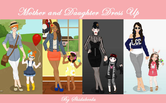 Mother and Daughter Dress Up