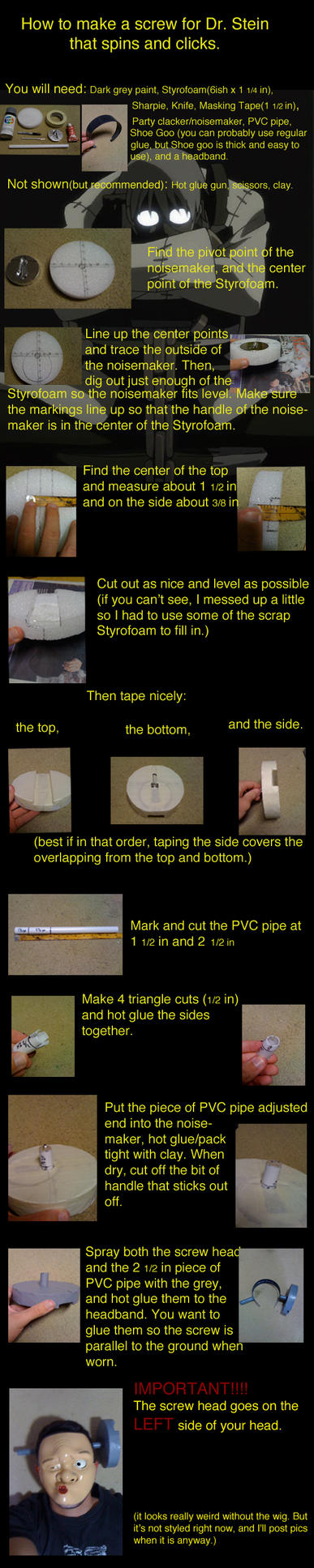 Screw Tutorial for Dr. Stein